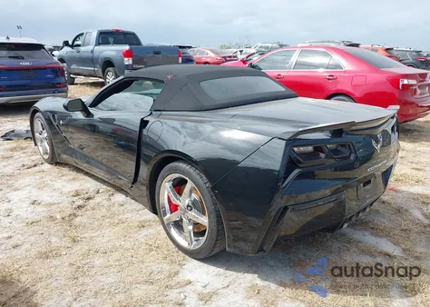 2014 Chevrolet Corvette Stingray from USA, damaged, VIN 1G1YD3D70E5110789